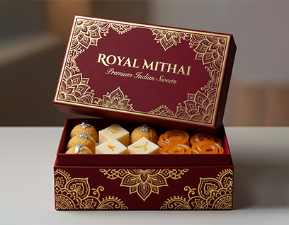 Sweet box packaging design 6
